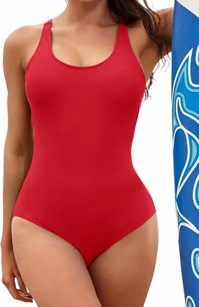 Century Star Womens One Piece Swimsuits 2025 Athletic Swimming Solid One Piece Competitive Bathing Suit for Teens Girls