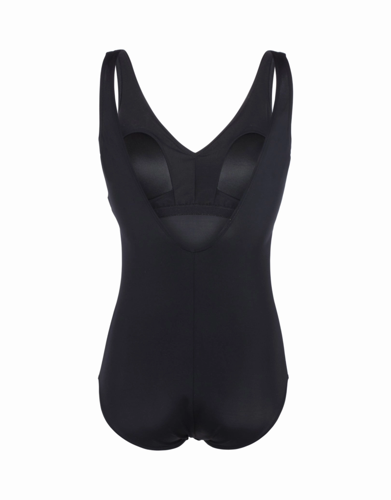 Classic V-Back Swimsuit - Black