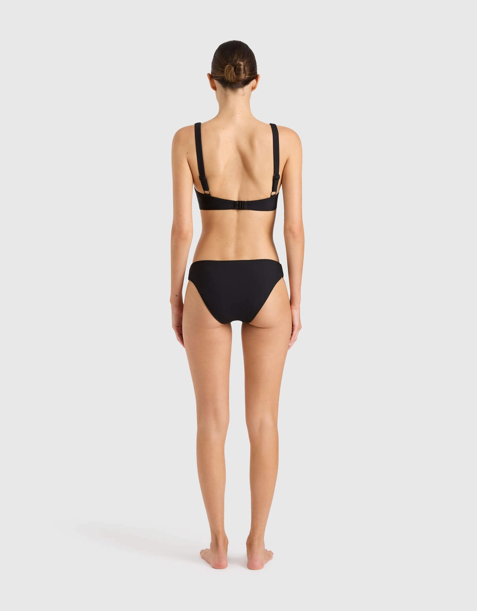 Clio Bikini Top Black, B-DD Cups