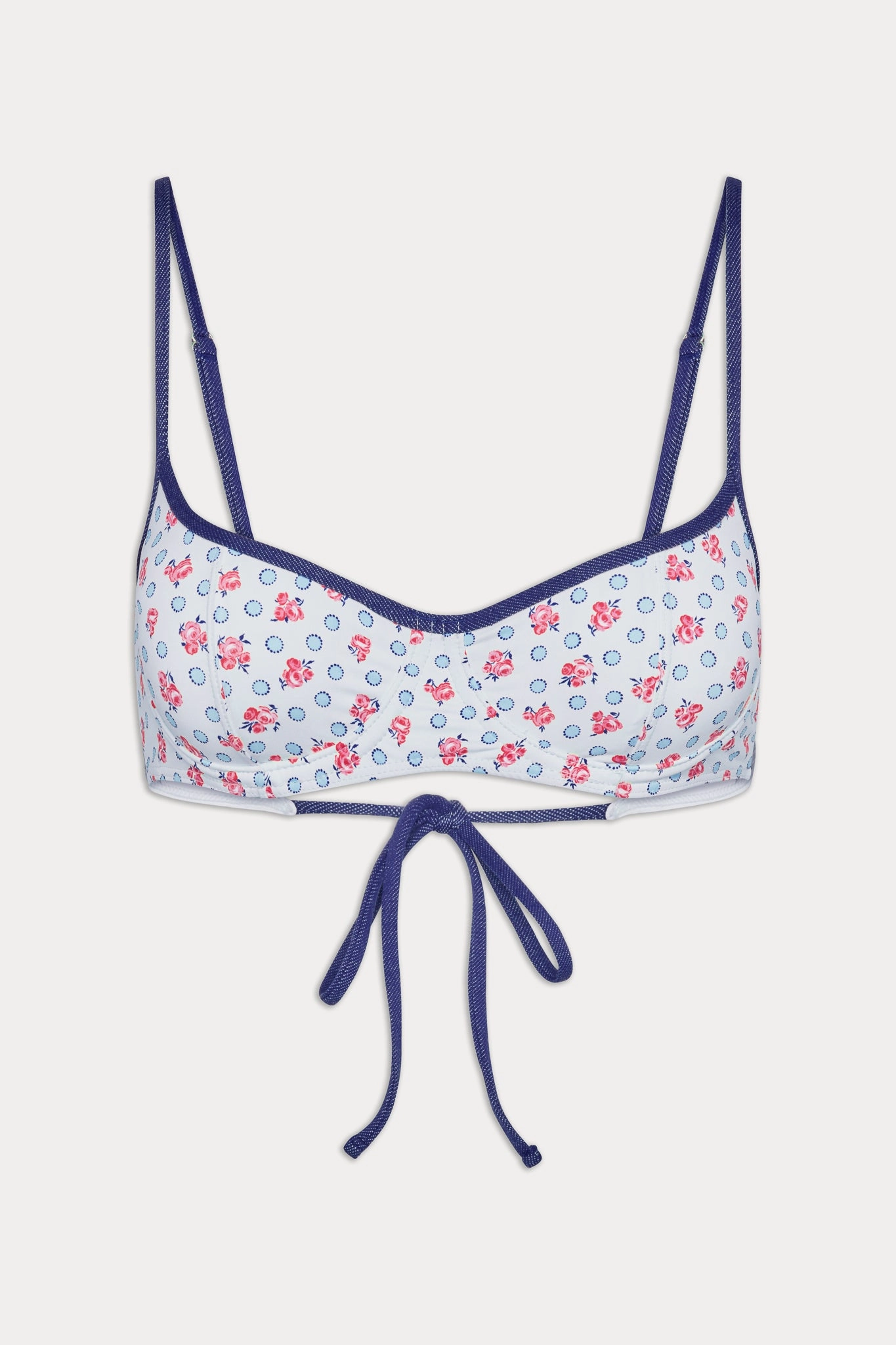 Cola Underwire Bikini Top - Wild Rose