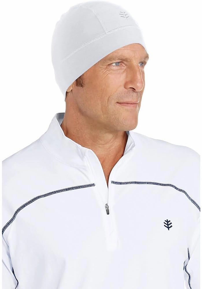 Coolibar UPF 50  Unisex Aqua Sun Skully Cap - Sun Protective