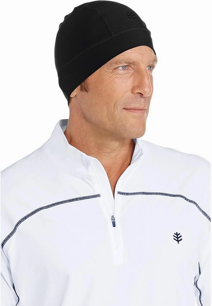 Coolibar UPF 50  Unisex Aqua Sun Skully Cap - Sun Protective
