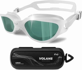 COPOZZ Swimming Goggles,Adult Swim Goggles for Men And Women,Anti-Fog No Leakage UV Protection for Swim Goggles Adult Women