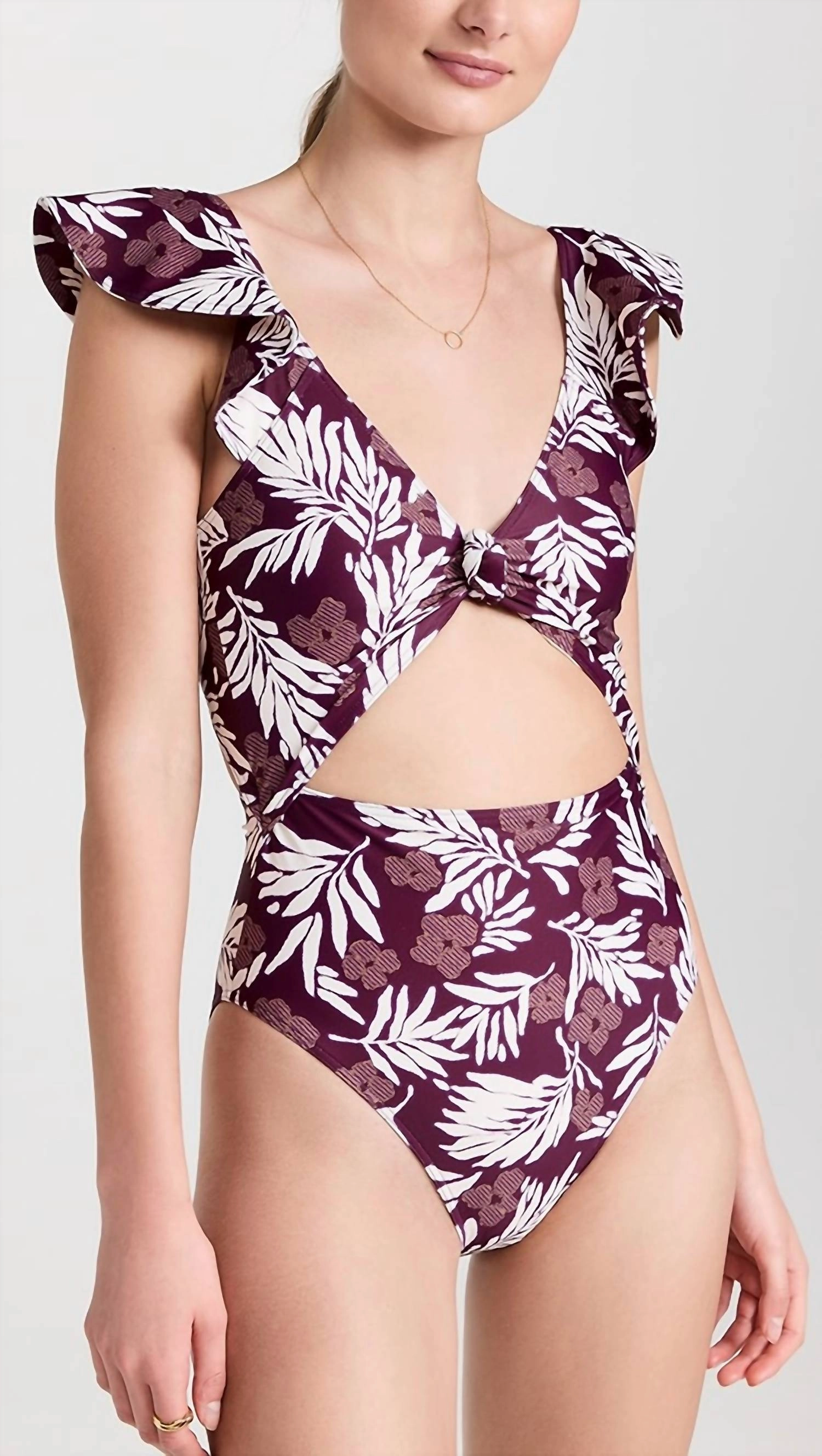 Coraline One Piece In Midnight Plum