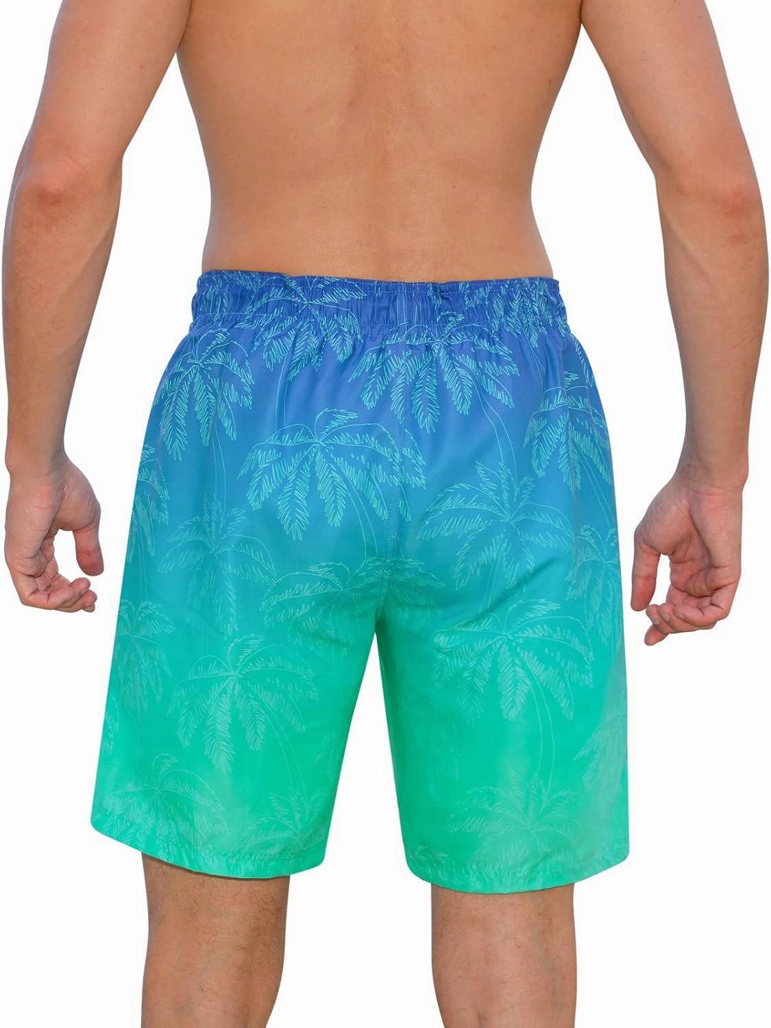 Cozople Mens Swimming Trunks with Compression Liner Swim Shorts 7 inch Quick Dry Bathing Suit Anti Chafe Boardshorts