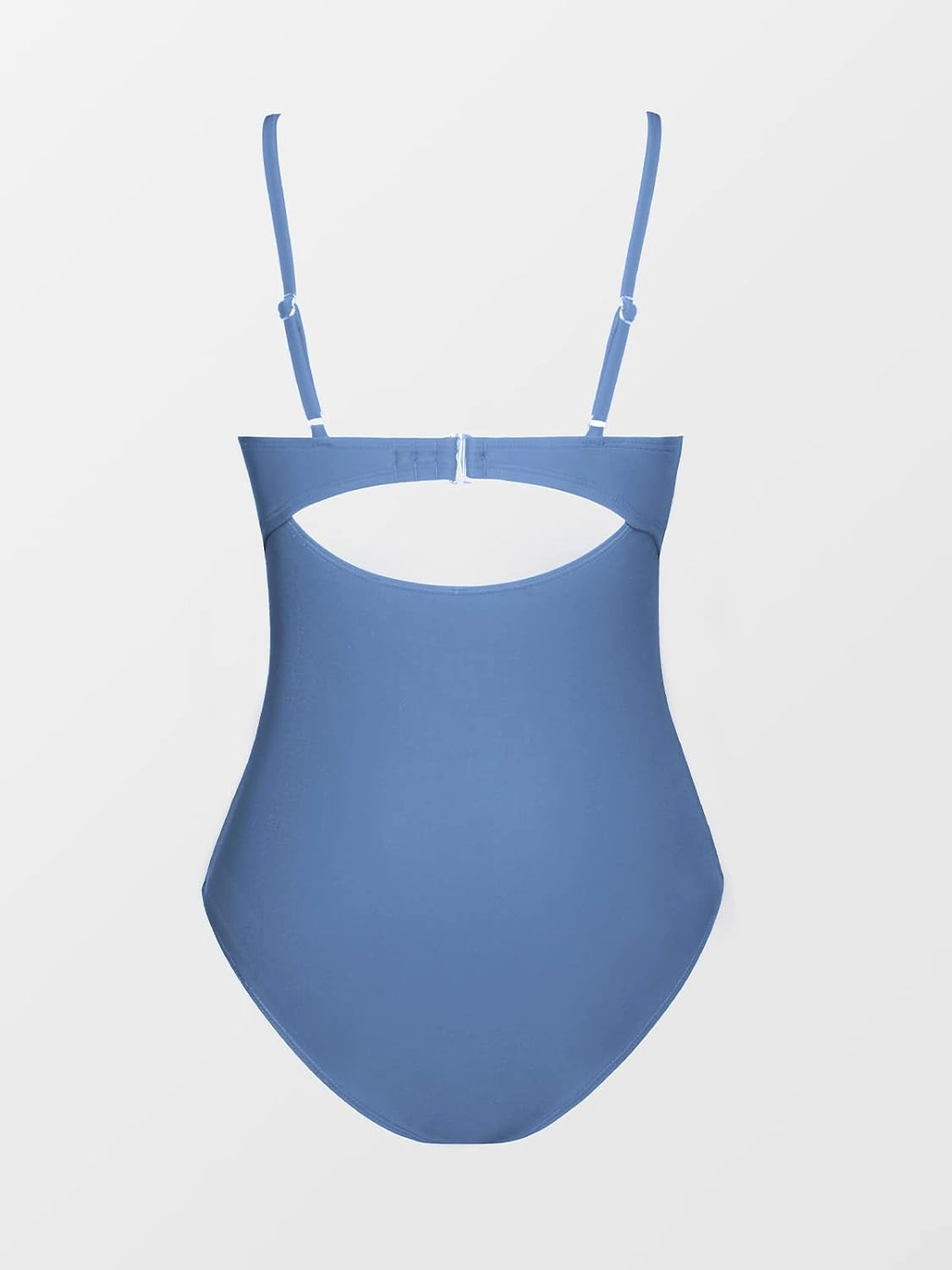CUPSHE One Piece Swimsuit for Women Bathing Suits Twist Front Cutout Adjustable Straps Ruched Swimwear