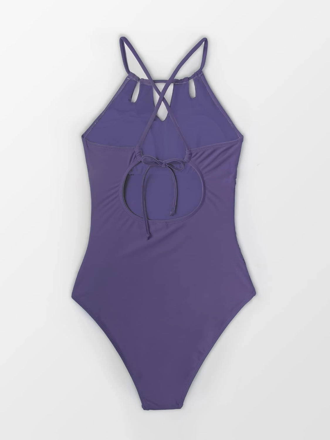 CUPSHE Women's One Piece Swimsuit High Neck Tummy Control Swimwear Bathing Suit
