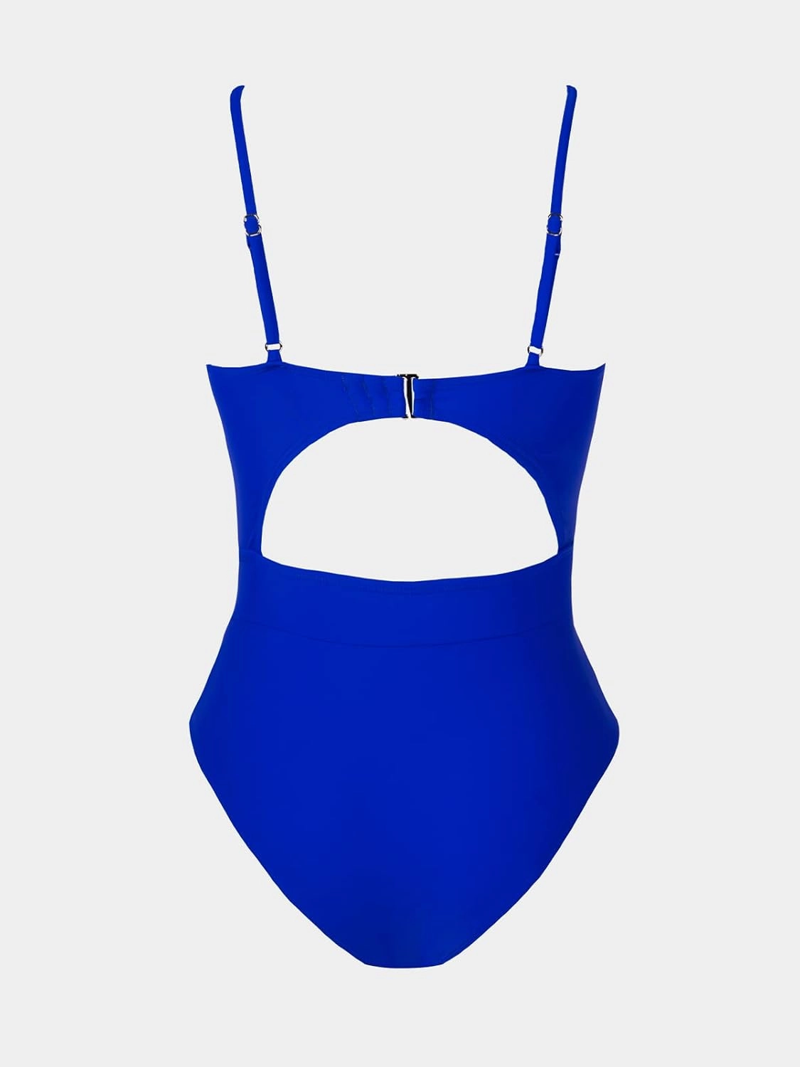 CUPSHE Women's One Piece Swimsuit Plunge Neckline Cutout Criss Cross Bathing Suit