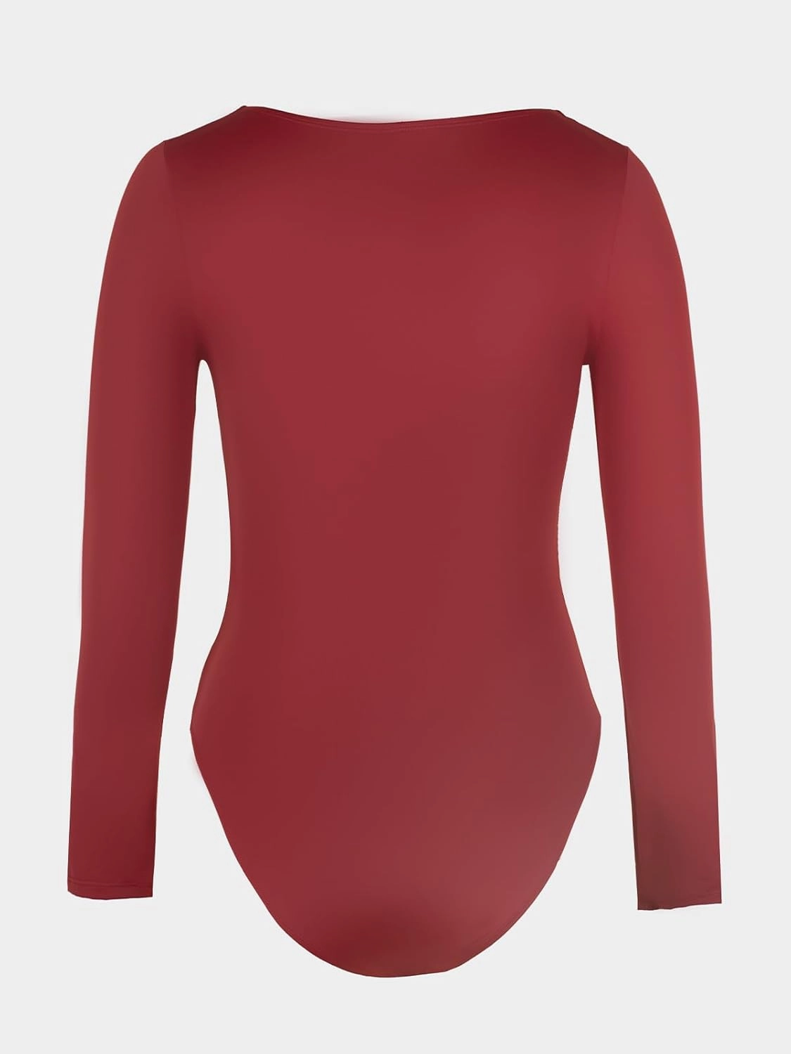 CUPSHE Women's One Piece Swimsuit Rash Guard Long Sleeve Cutout UPF 50  UV Deep V Neck O-Ring