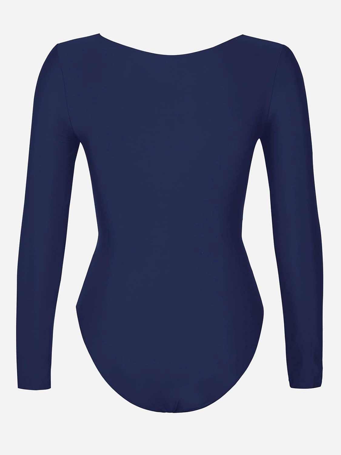 CUPSHE Women's One Piece Swimsuit Rash Guard Long Sleeve Cutout UPF 50  UV Deep V Neck O-Ring