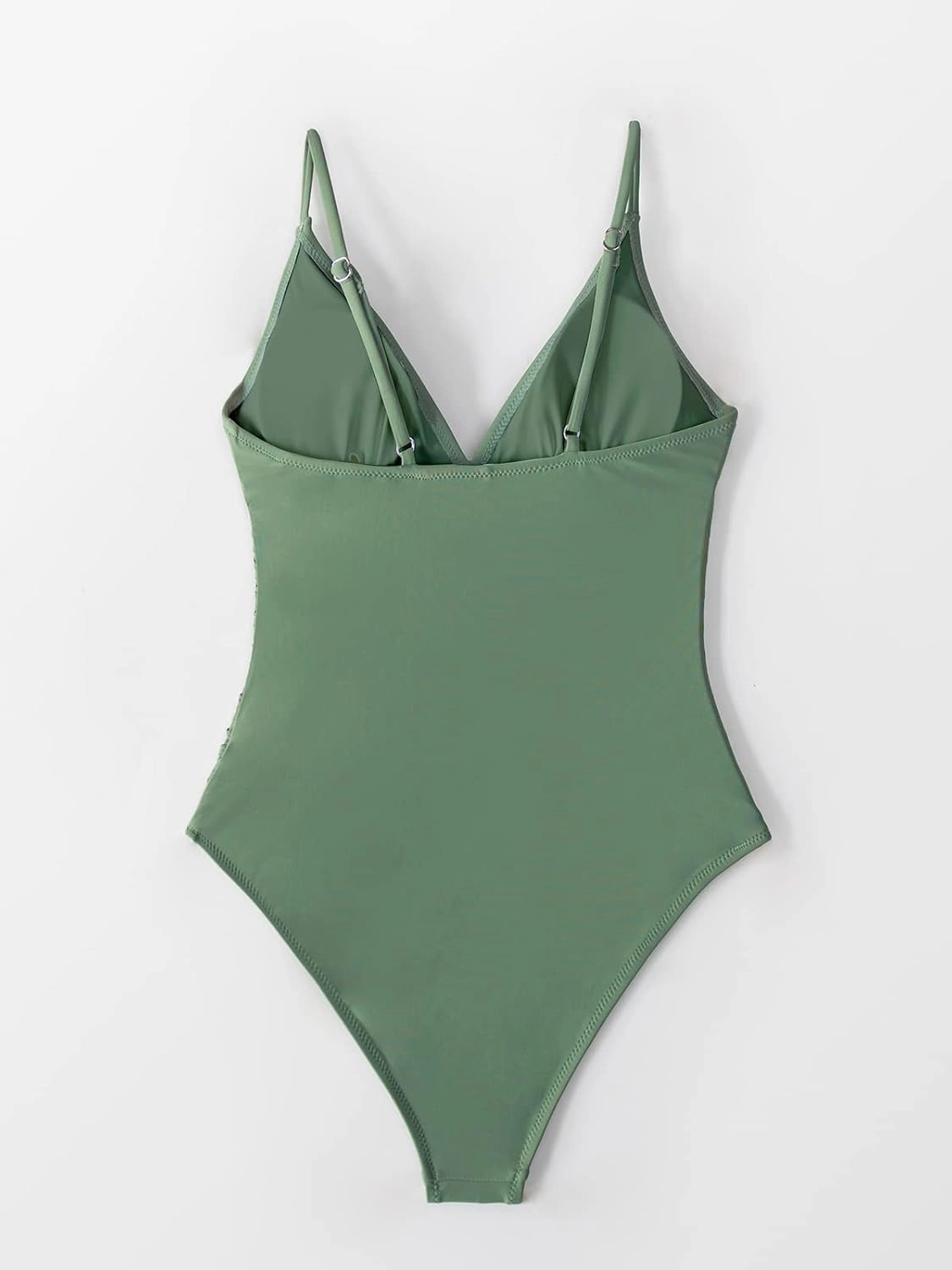 CUPSHE Women's One Piece Swimsuit Tummy Control V Neck Bathing Suits