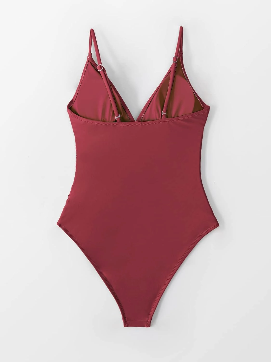 CUPSHE Women's One Piece Swimsuit Tummy Control V Neck Bathing Suits