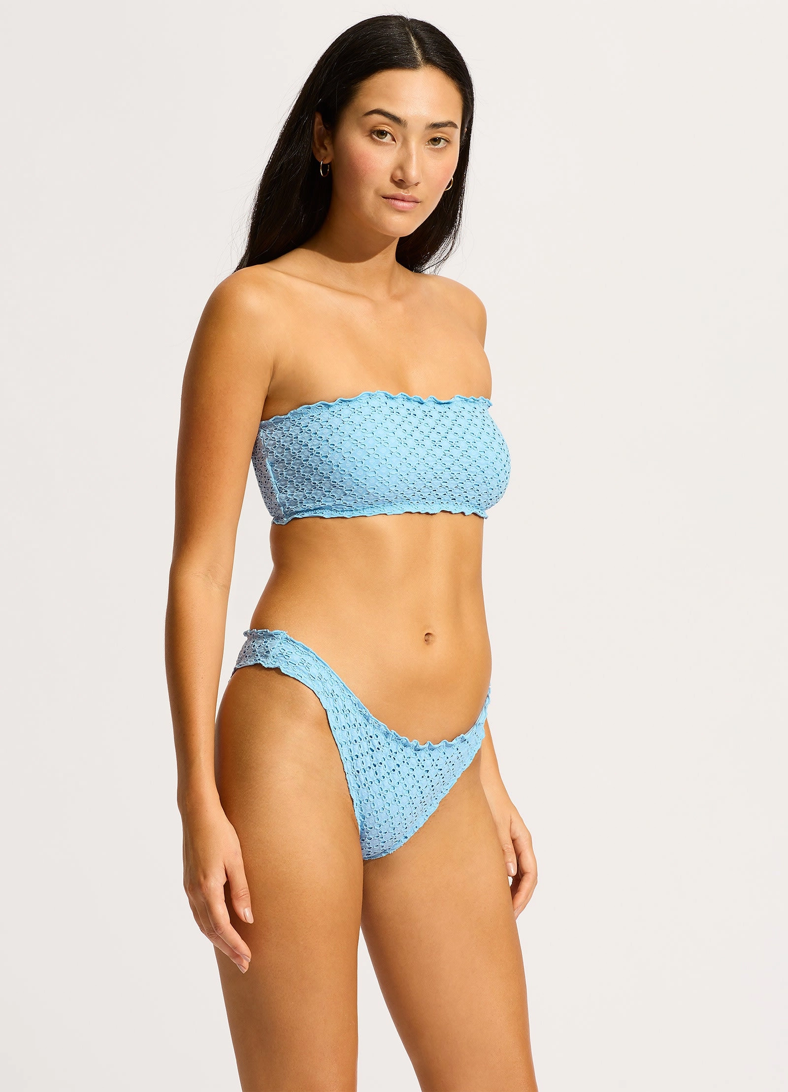 Daydreamer Mini Hipster Bikini Bottom - Powder Blue