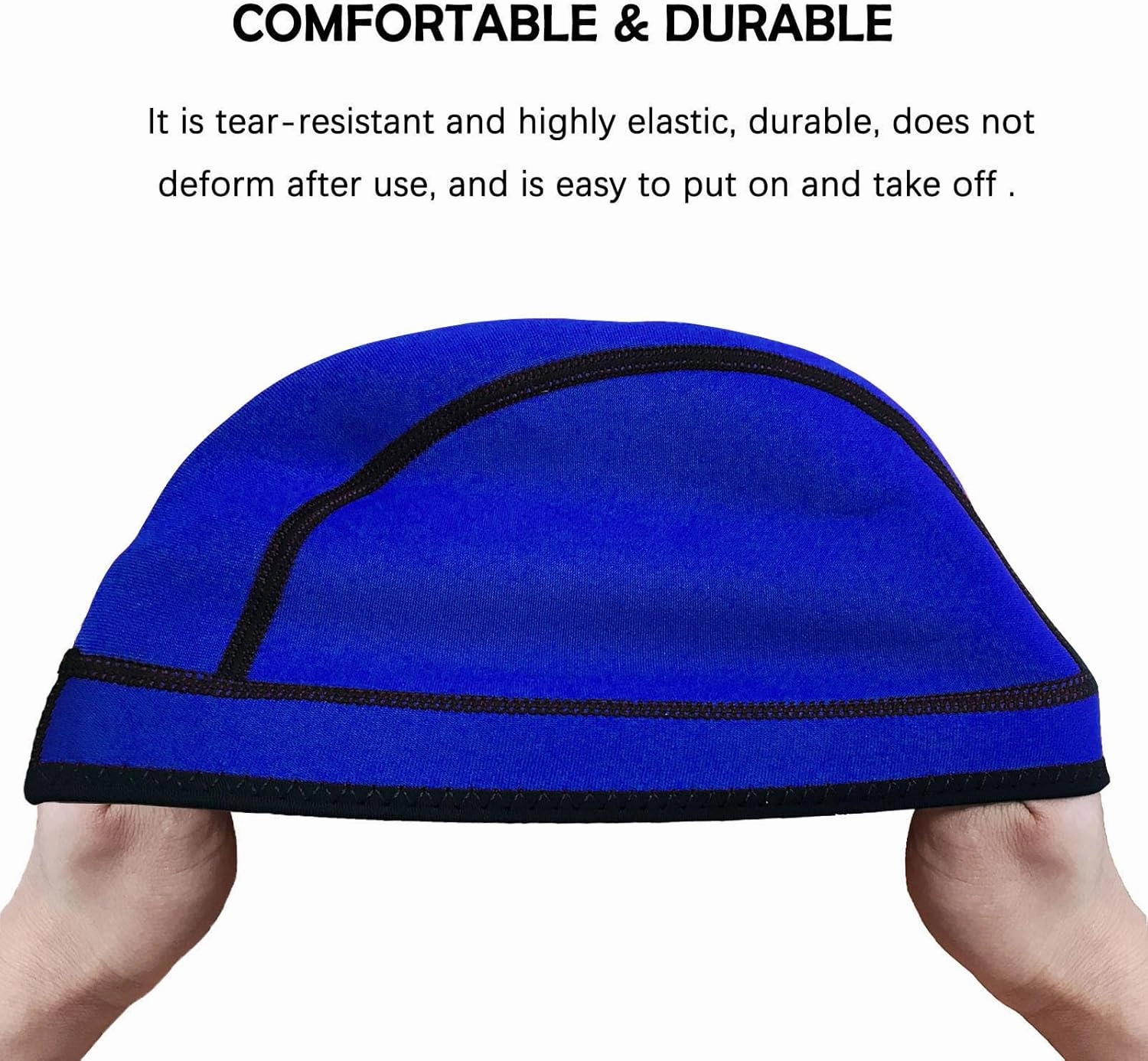 DEHAI Neoprene Diving Hood Wetsuit Swimming Caps for Womens Mens Youth, 2mm 3mm Thermal Water Beanie Hat Keep Long Hair Dry for Curly Locs Braids