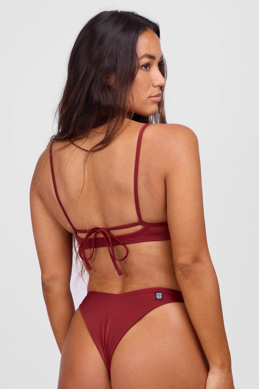 Delphine Bikini Top -  Garnet