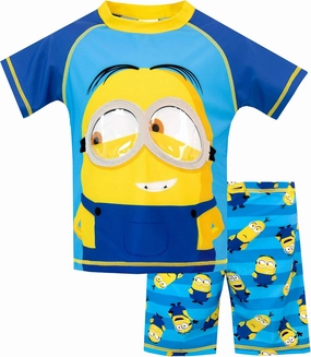 Despicable Me Boys' Minions Two Piece Swim Set