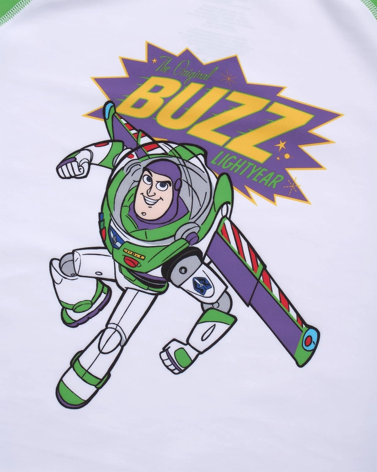 Disney Boys Rash Guard Set - 2 Piece Mickey Mouse, Cars Lighting McQueen, and Buzz Lightyear UP50  Swim Set for Boys (2T-7)