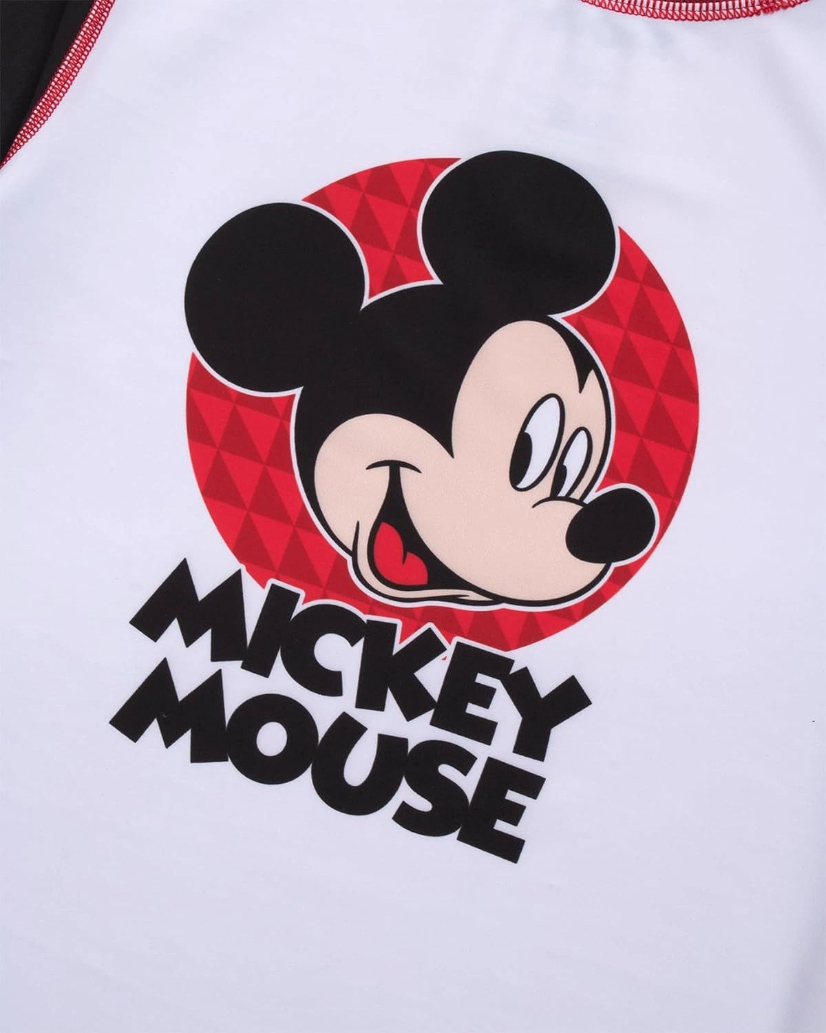 Disney Boys Rash Guard Set - 2 Piece Mickey Mouse, Cars Lighting McQueen, and Buzz Lightyear UP50  Swim Set for Boys (2T-7)