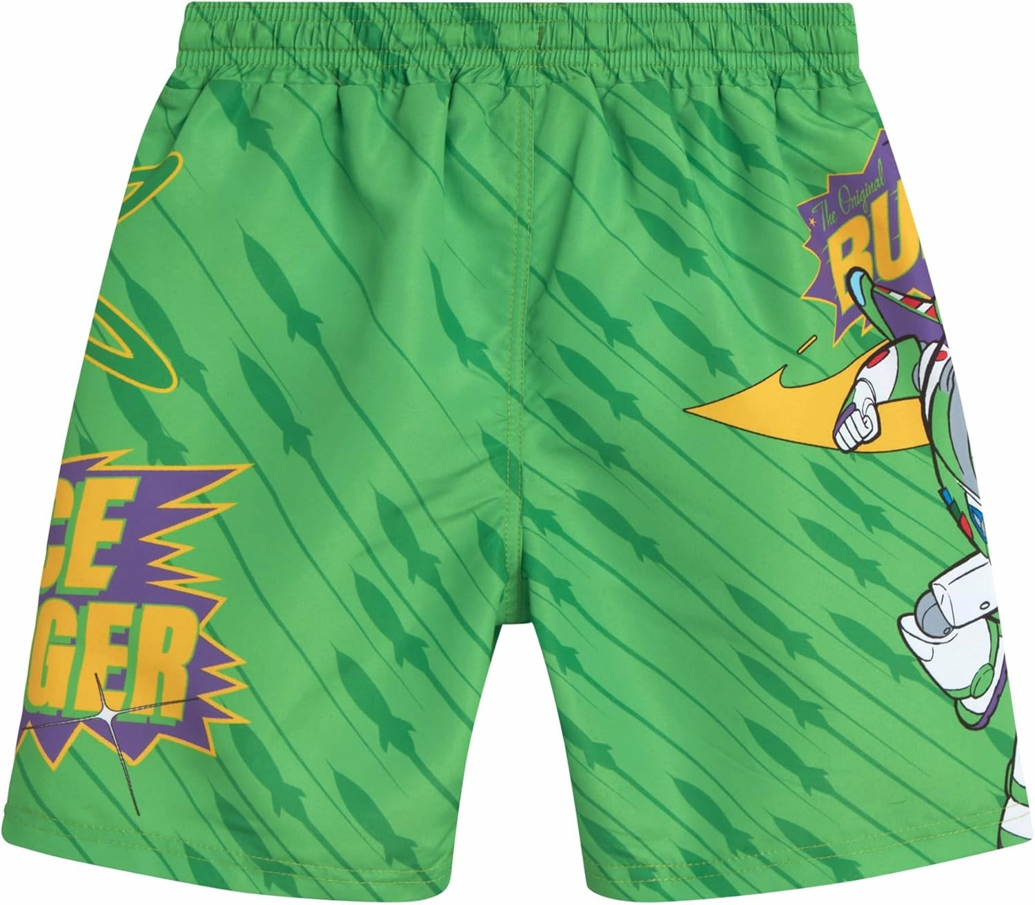 Disney Boys Rash Guard Set - 2 Piece Mickey Mouse, Cars Lighting McQueen, and Buzz Lightyear UP50  Swim Set for Boys (2T-7)