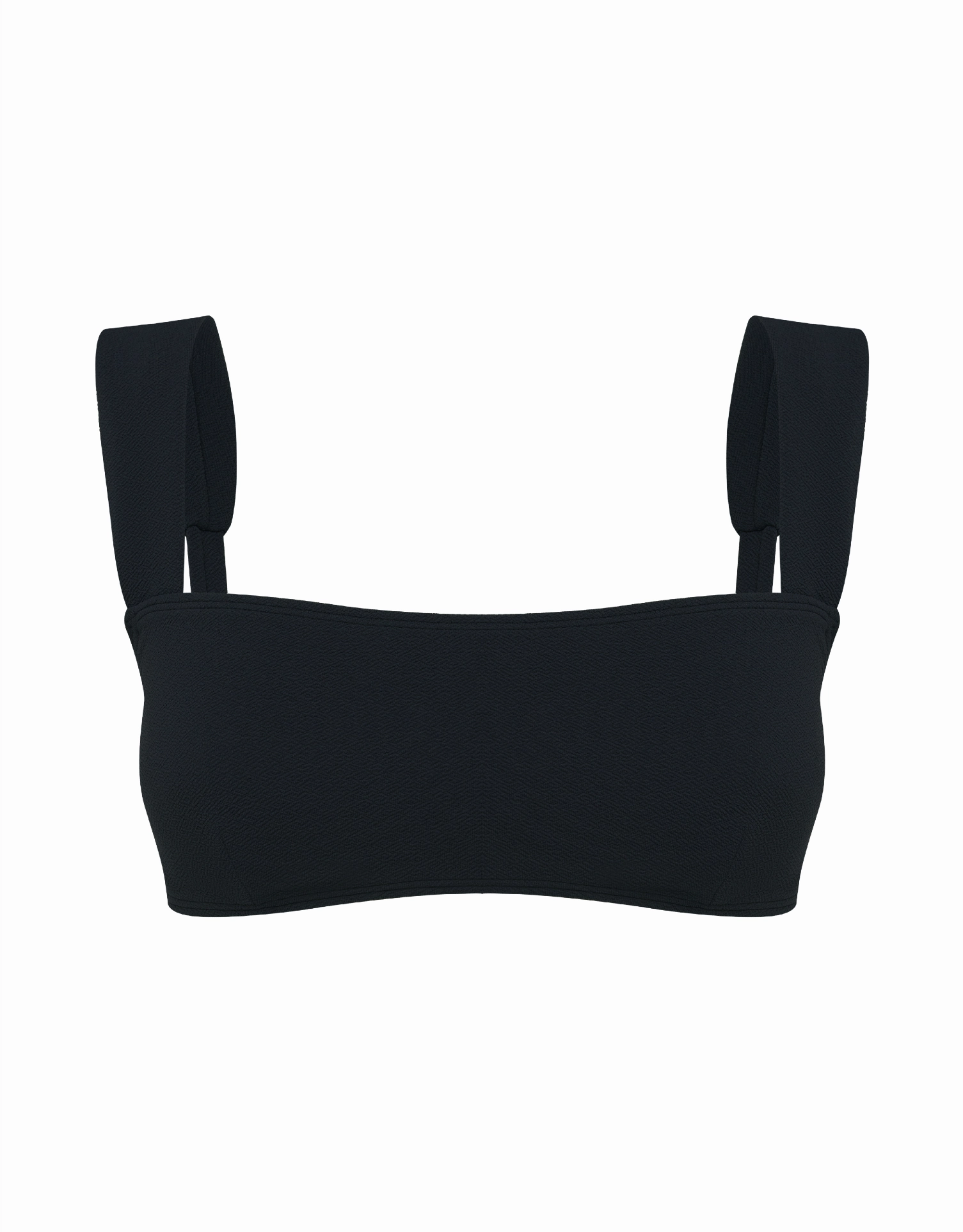 Dusk Forever Crop Bikini Top, Removable Cups