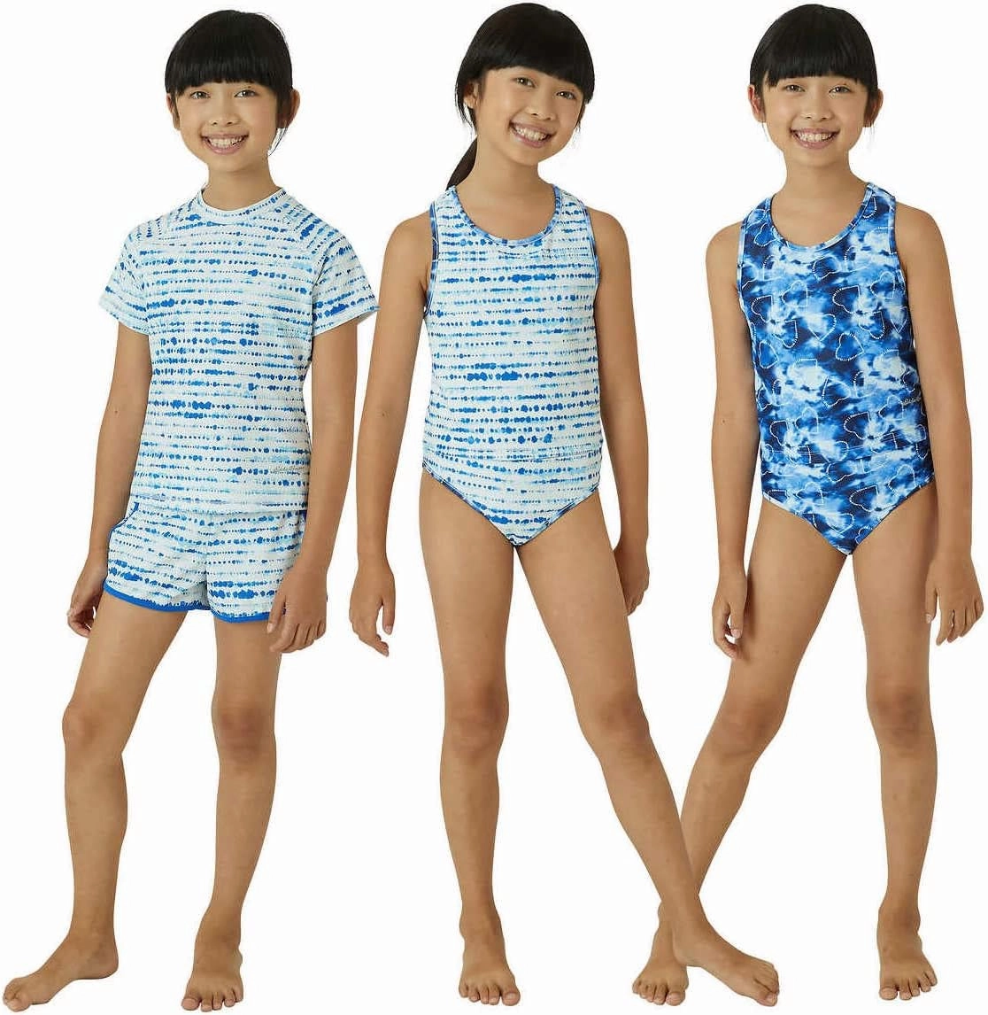 Eddie Bauer Little Girl's 4-Piece Mix & Match Swim Set