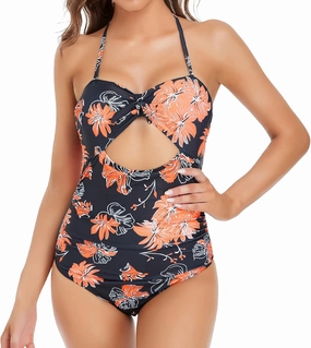 Edelqual Womens Swimsuits One Piece Tummy Control Bathing Suit Swim Suits Slimming Swimwear