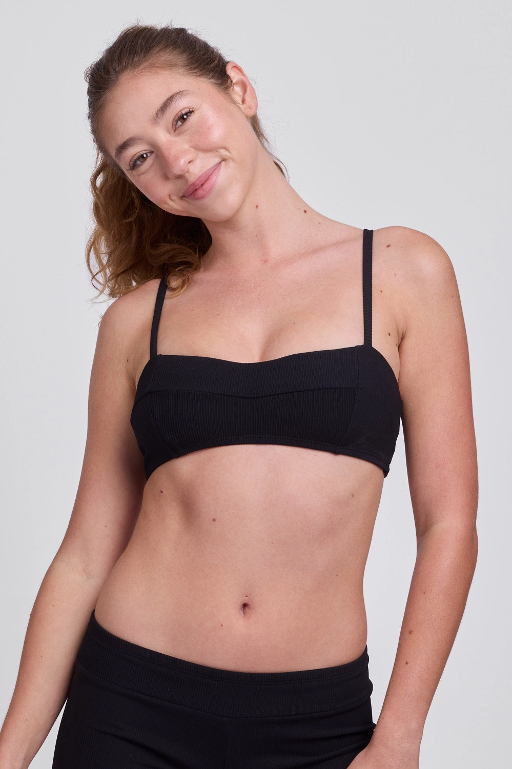 Ellen Bikini Top -  Black