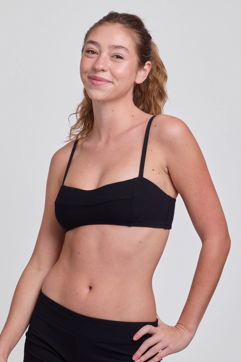 Ellen Bikini Top -  Black