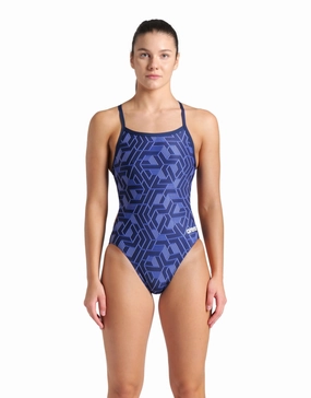Escape Challenge Back Swimsuit - Navy Team