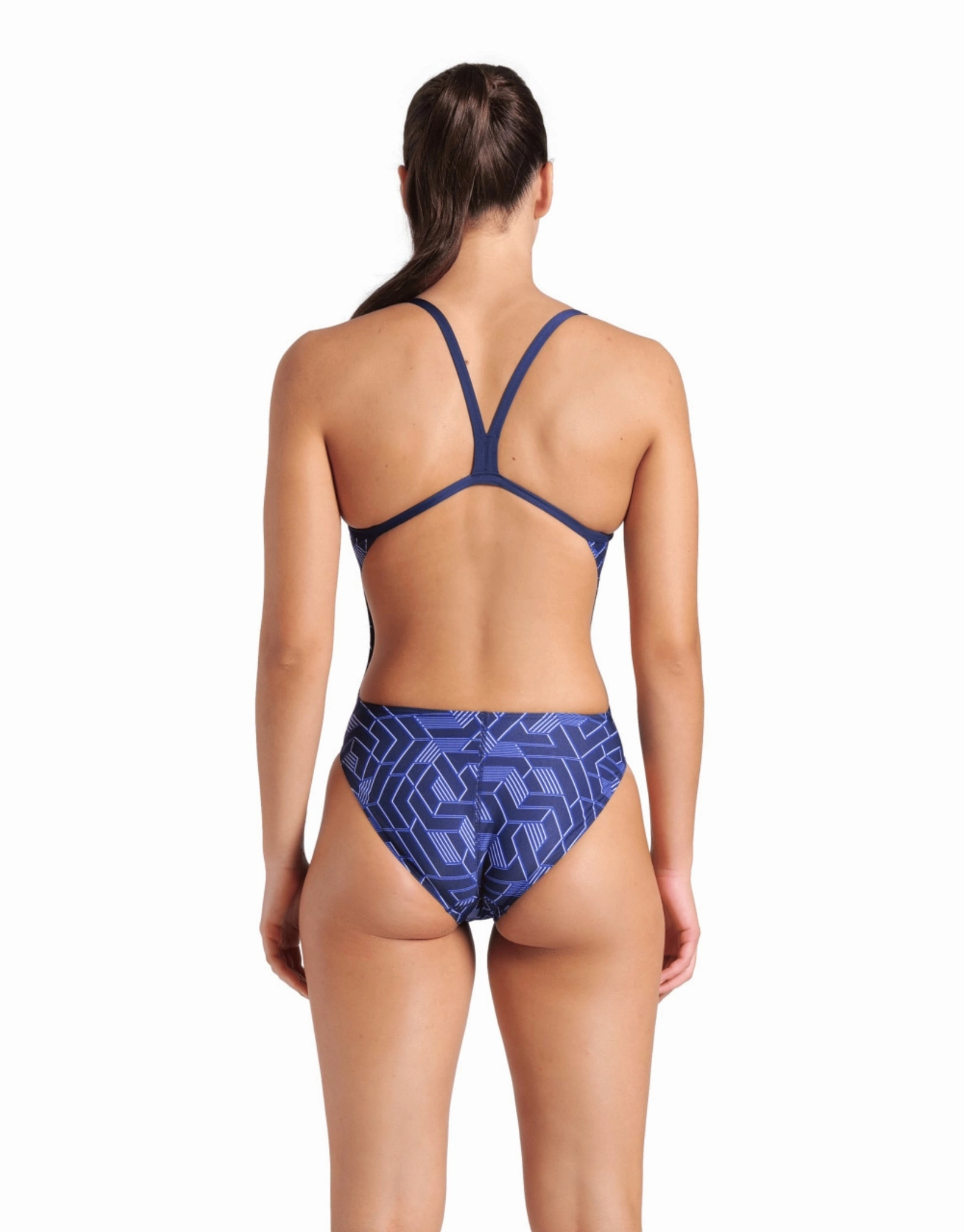 Escape Challenge Back Swimsuit - Navy Team
