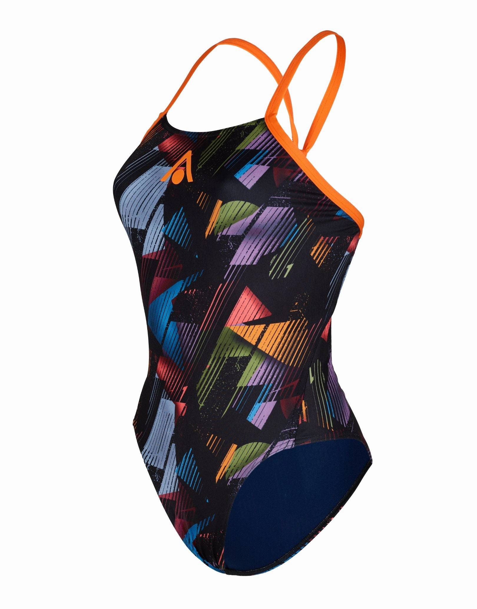 Essential Tie Back Swimsuit - Multicolour/Navy