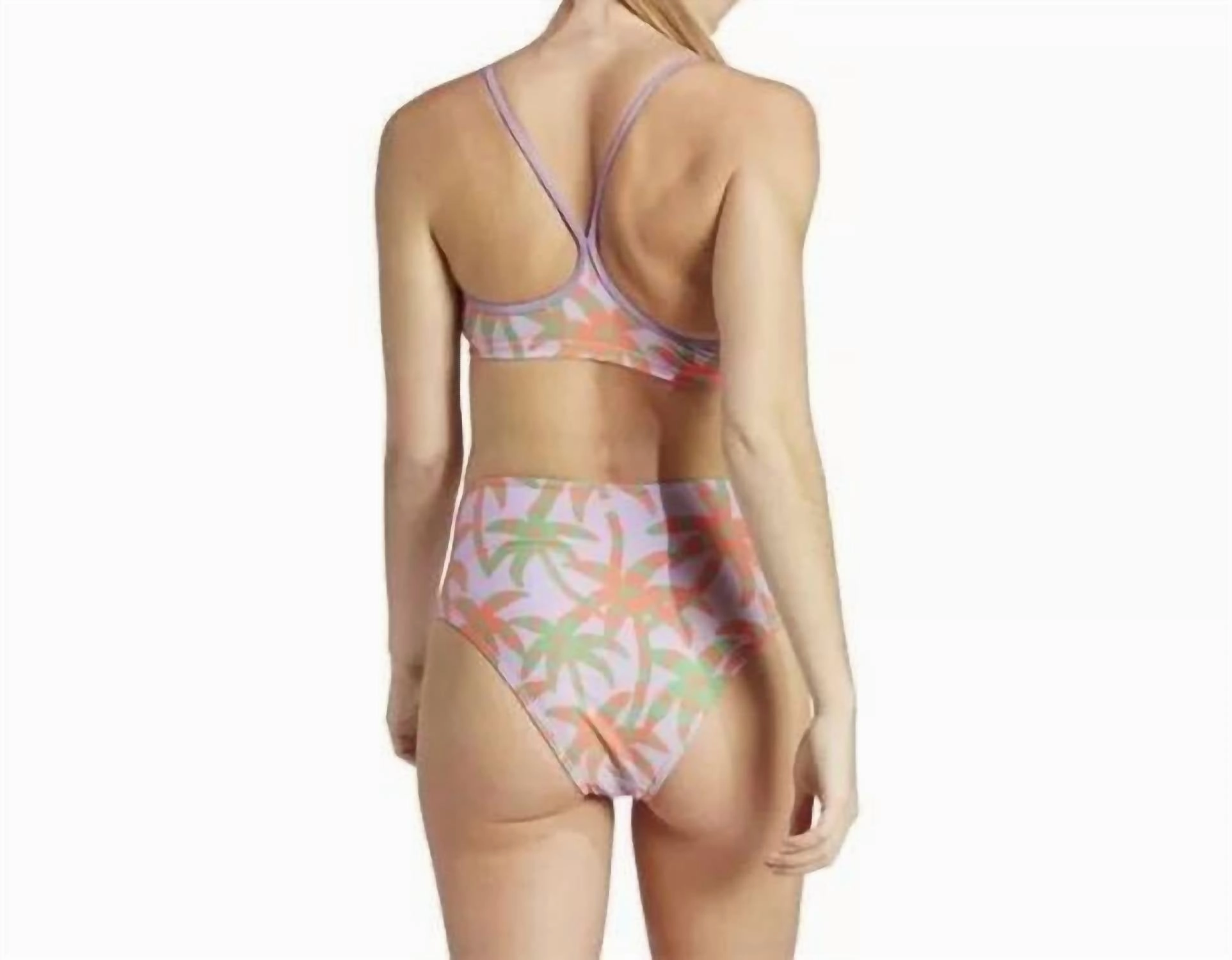Farm Bikini Hipster Swim Bottom In Purple Glow