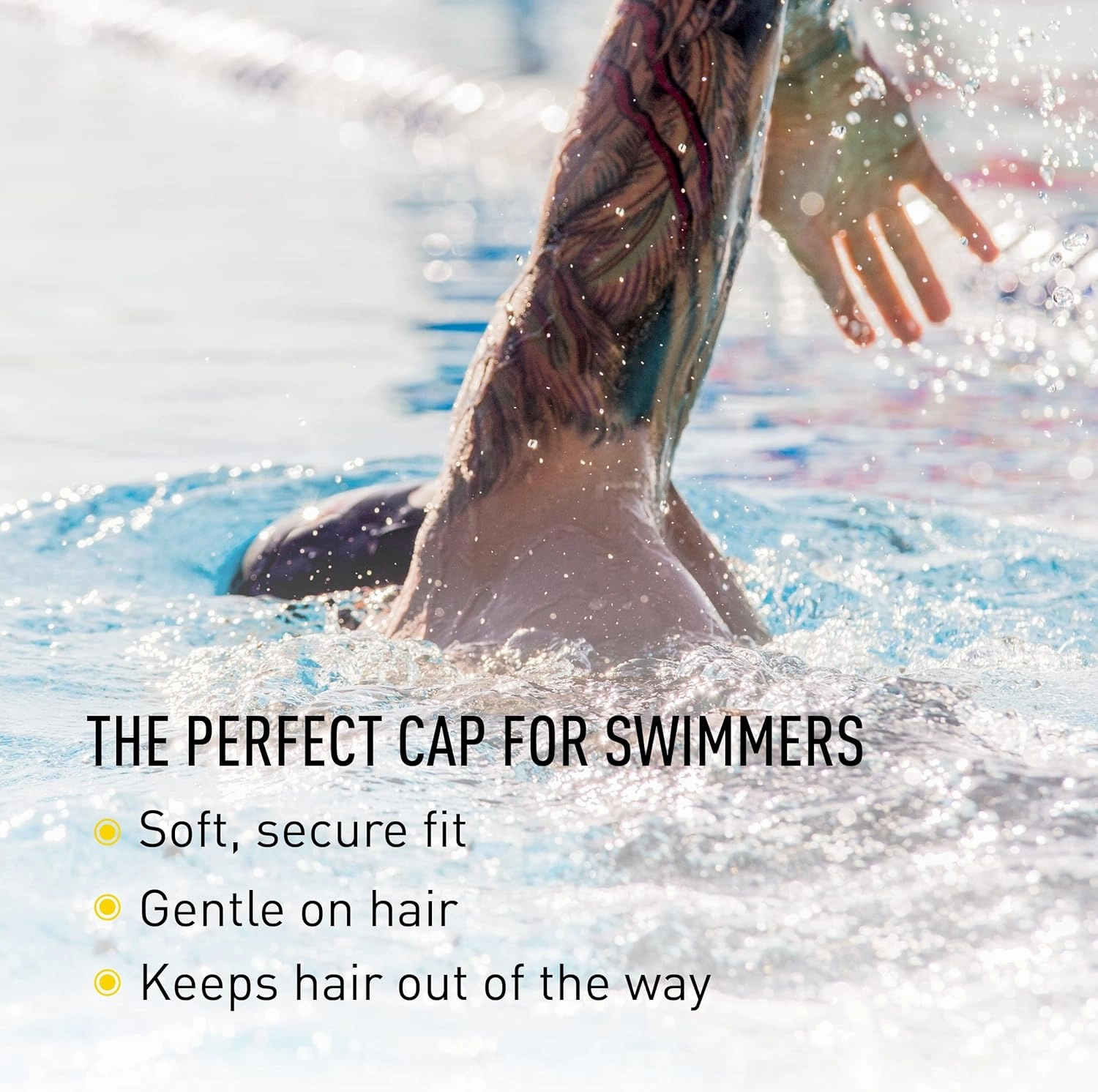 Finis Spandex Cap - Swimming Cap for Women and Men