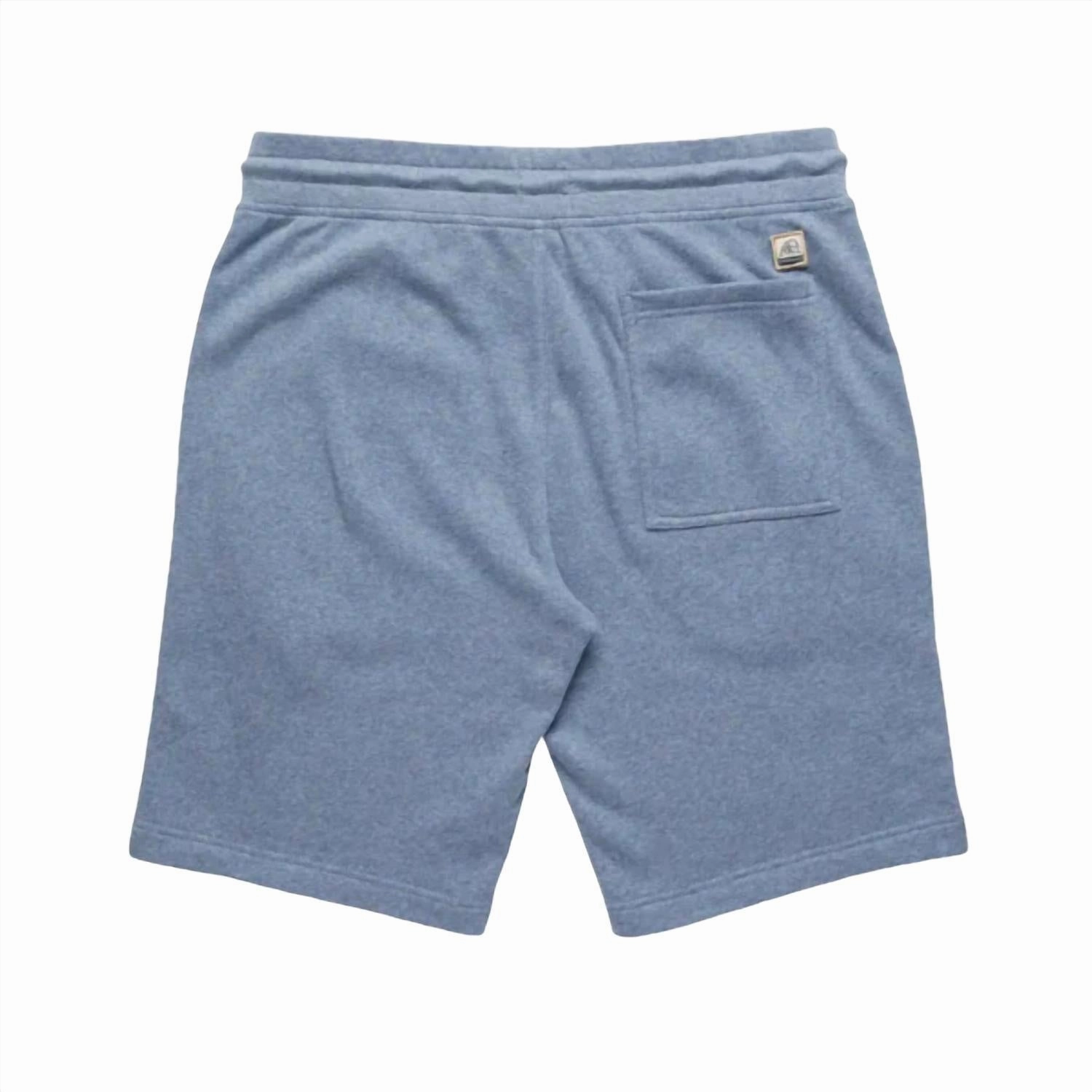 Fleece Pull-On Short In Blue
