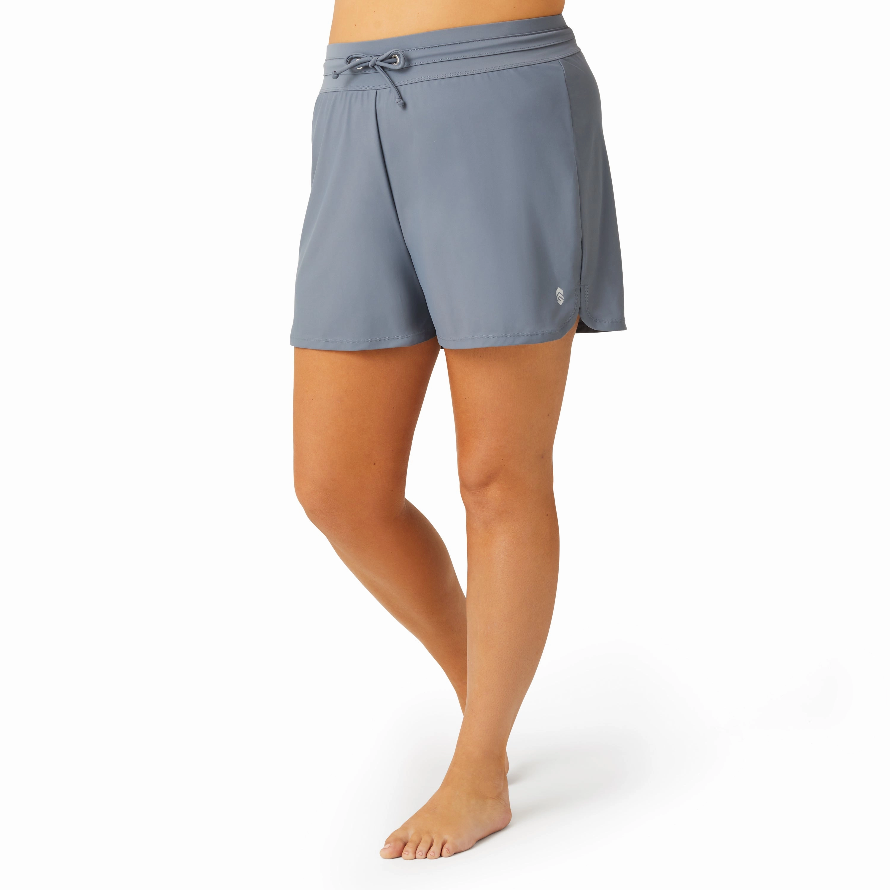 Free Country Women's Plus Size Drawstring Swim Short