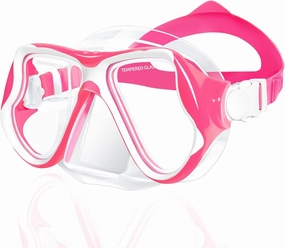 Freela Swim Goggles with Nose Cover Adult Swimming Goggles 180Clear View Snorkeling Diving Mask for Pool Beach
