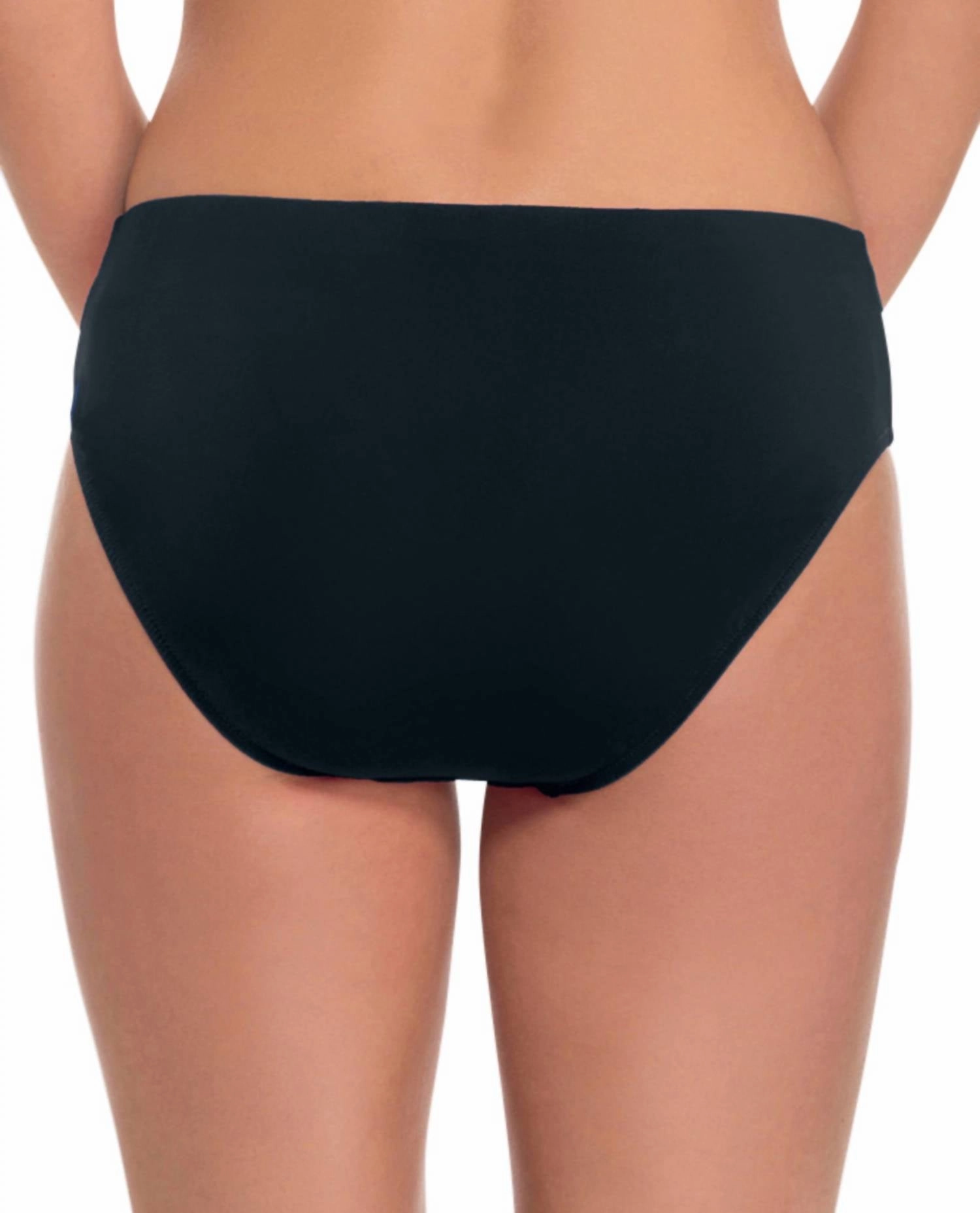 Full Brief Swim Bottom In Tutti Frutti Black