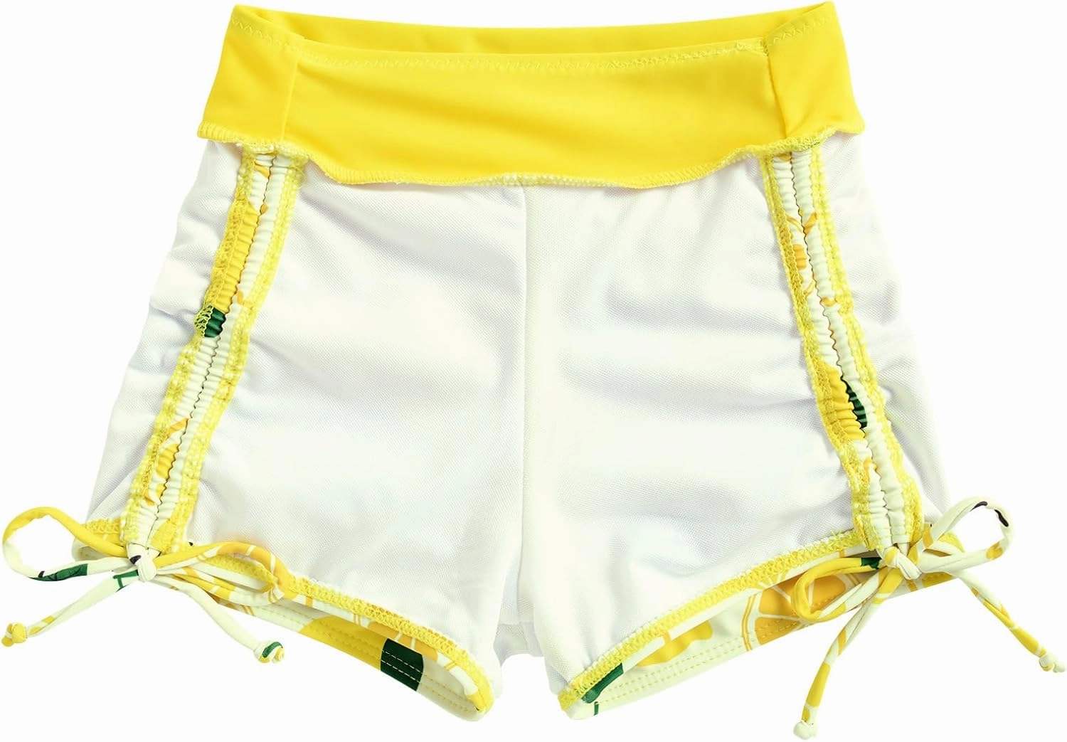Funnycokid Girls Swimsuit 3 Pieces Zip Rash Guard Set Bikini Bathing Suits Boyshort Summer Kids Swimwear 3-12 Years