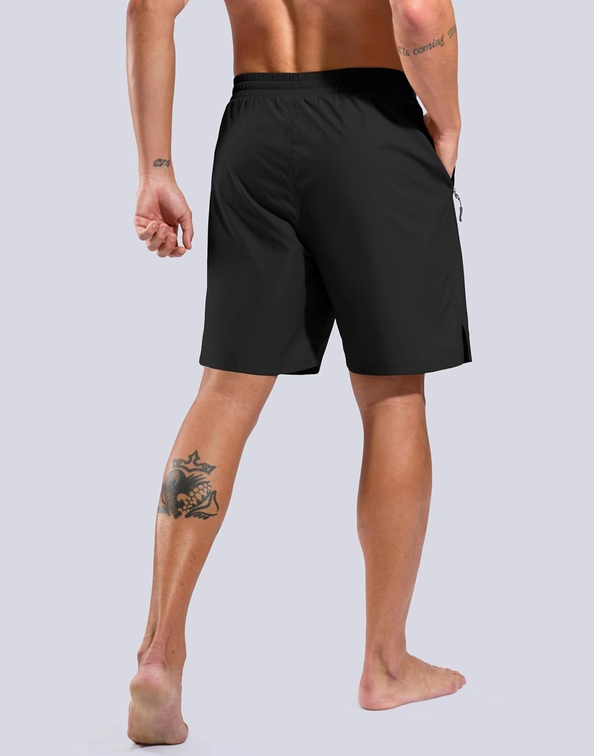 G Gradual Mens Swim Trunks with Compression Liner 7" Quick Dry Board Shorts Swimsuit Bathing Suit for Men with Zipper Pockets