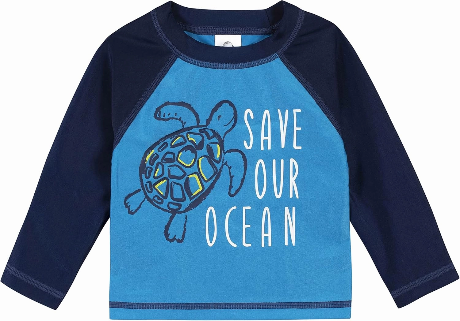 Gerber Baby Boys' Toddler Long Sleeved Rashguard Swim Bathing Suit Set
