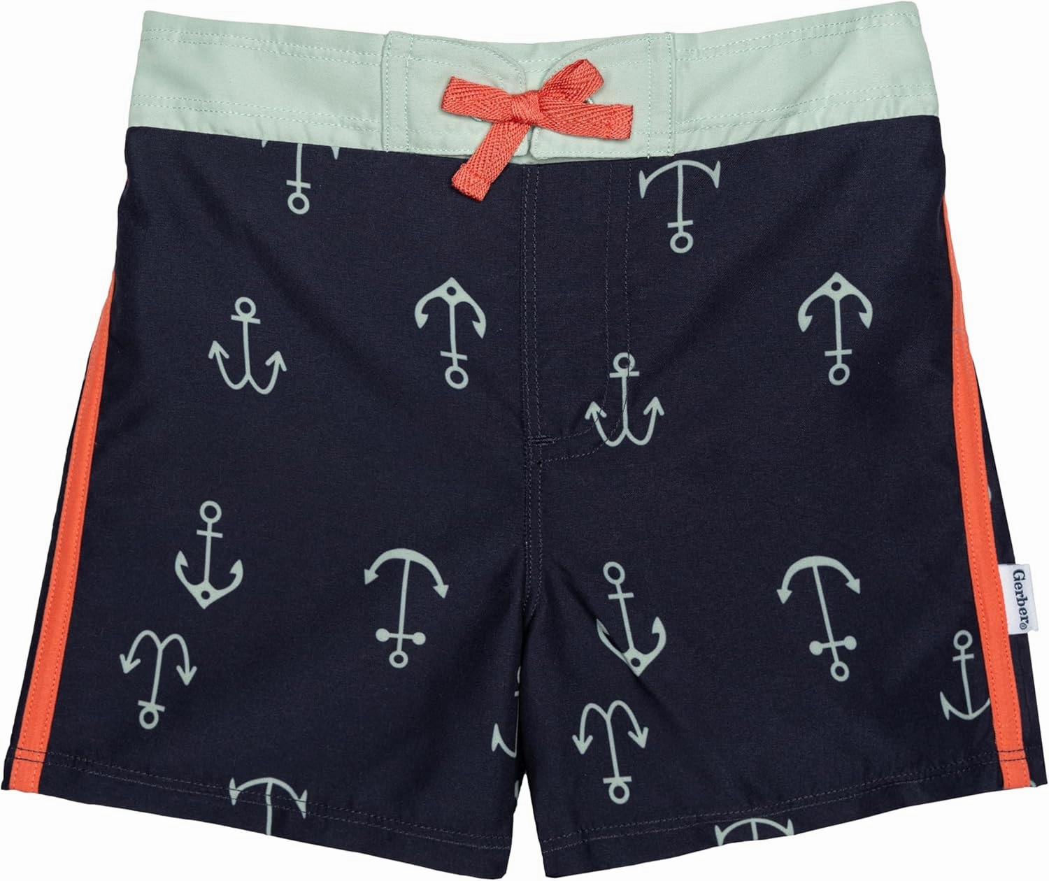 Gerber Baby Boys' Toddler Long Sleeved Rashguard Swim Bathing Suit Set