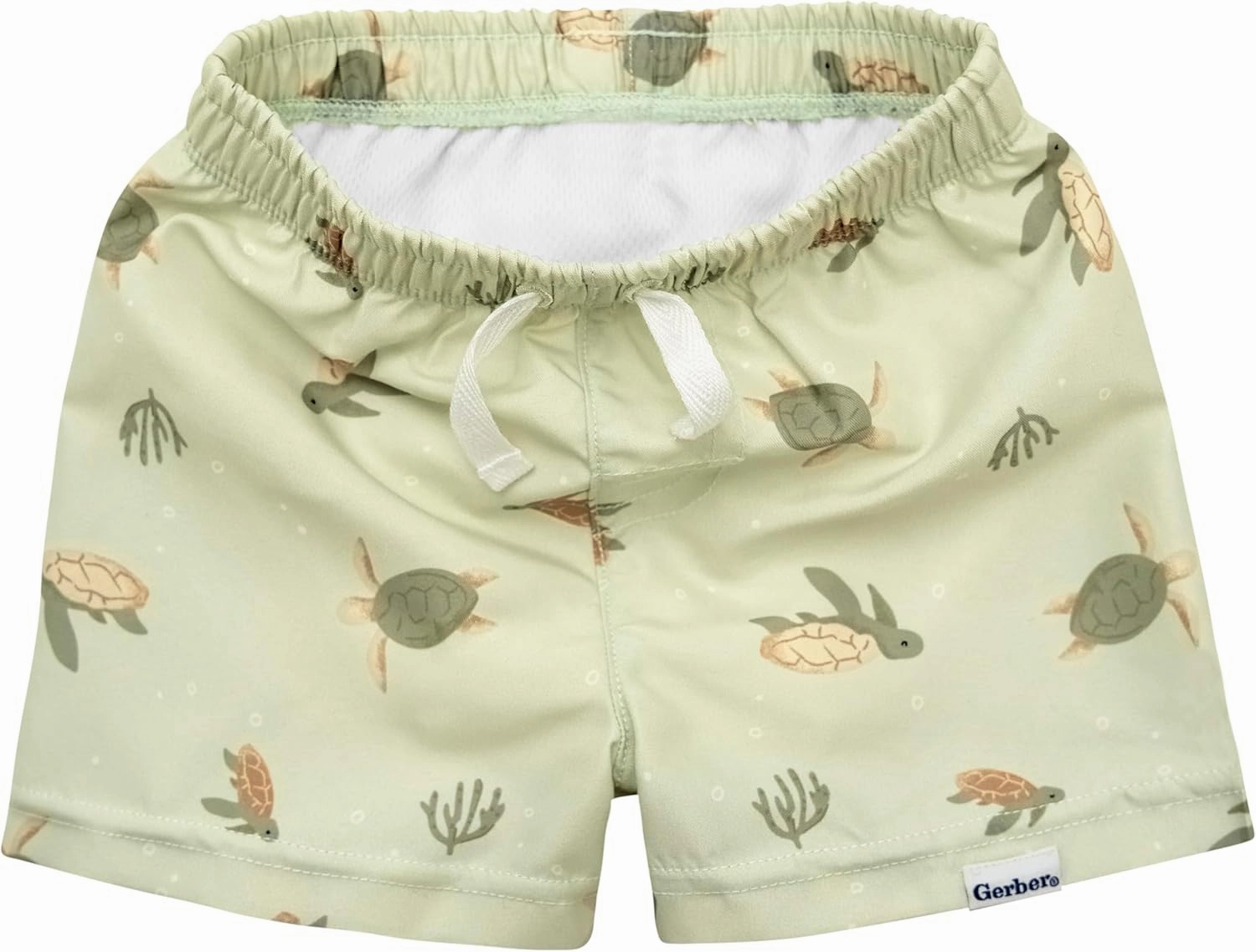 Gerber Baby Boys' Toddler Long Sleeved Rashguard Swim Bathing Suit Set