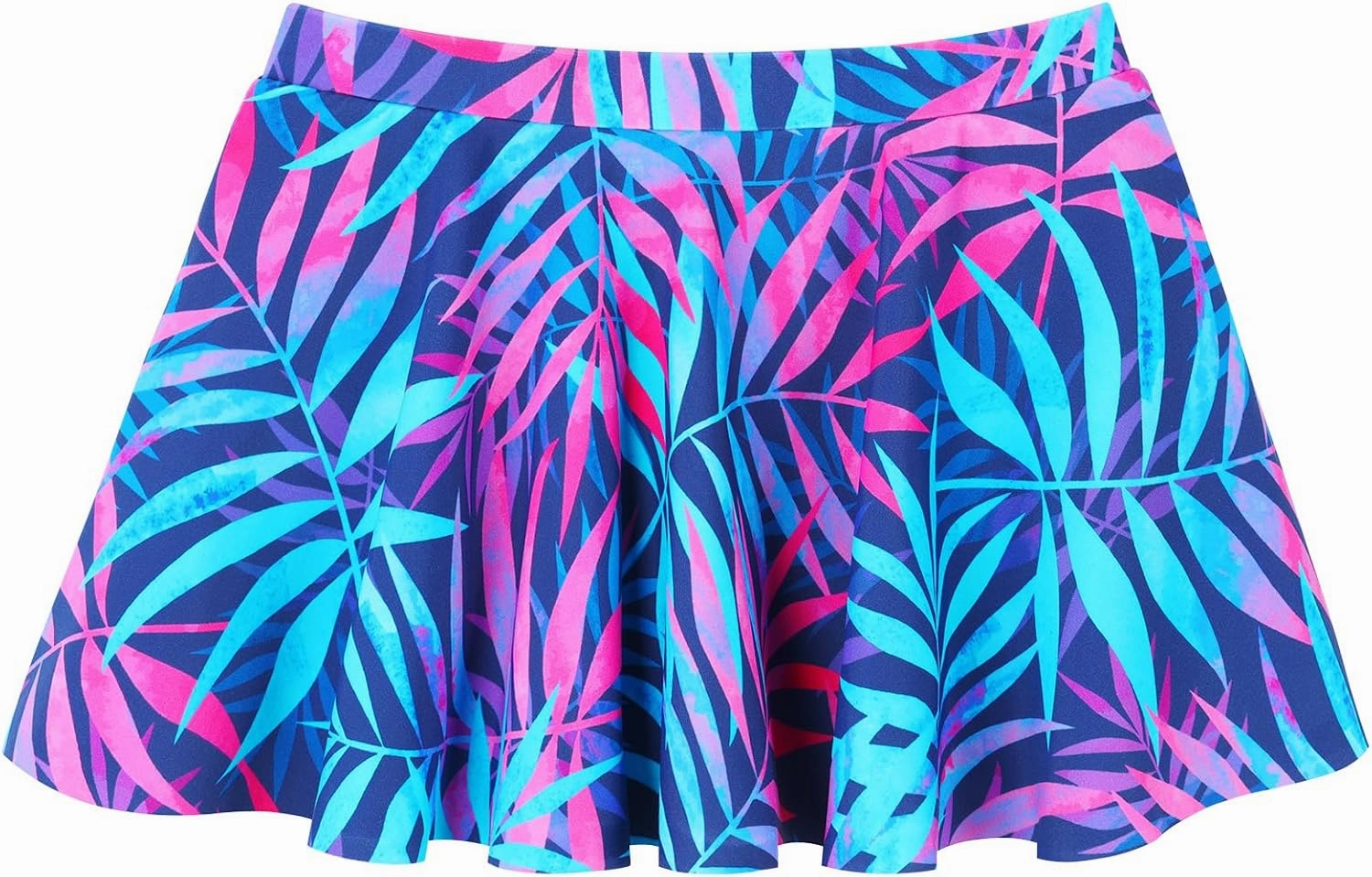 Girls Rash Guard Swimsuits Set 2 Pcs Bathing Suit UPF50  Short Sleeve Kids Beach Swimming Skirts with Shorts Swimwear 3-12Y