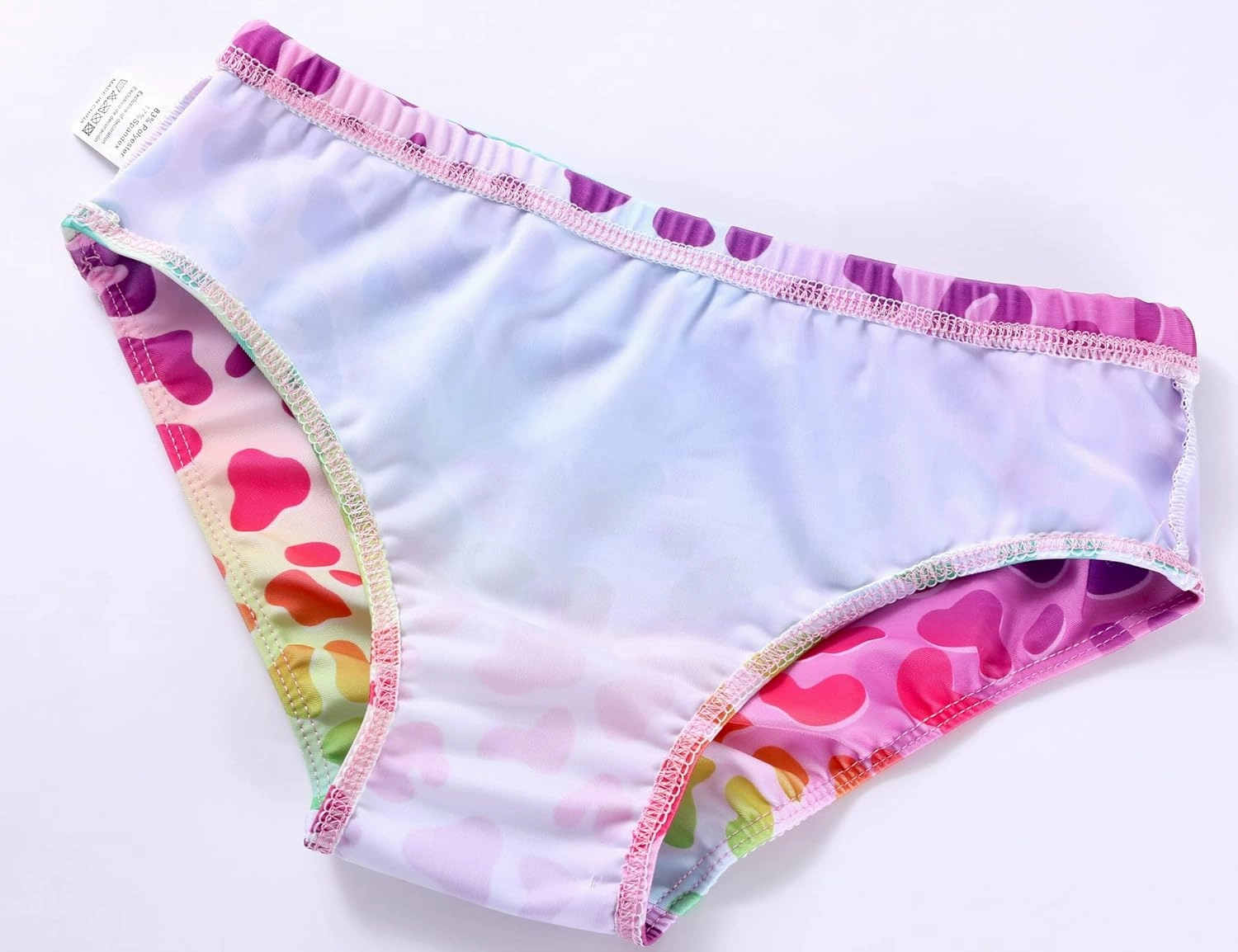 Girls Swimsuit 2-Piece Halter Tankini Set Beach Sport Bathing Suit UPF 50  Swimwear for 3-12 Years Old Kids