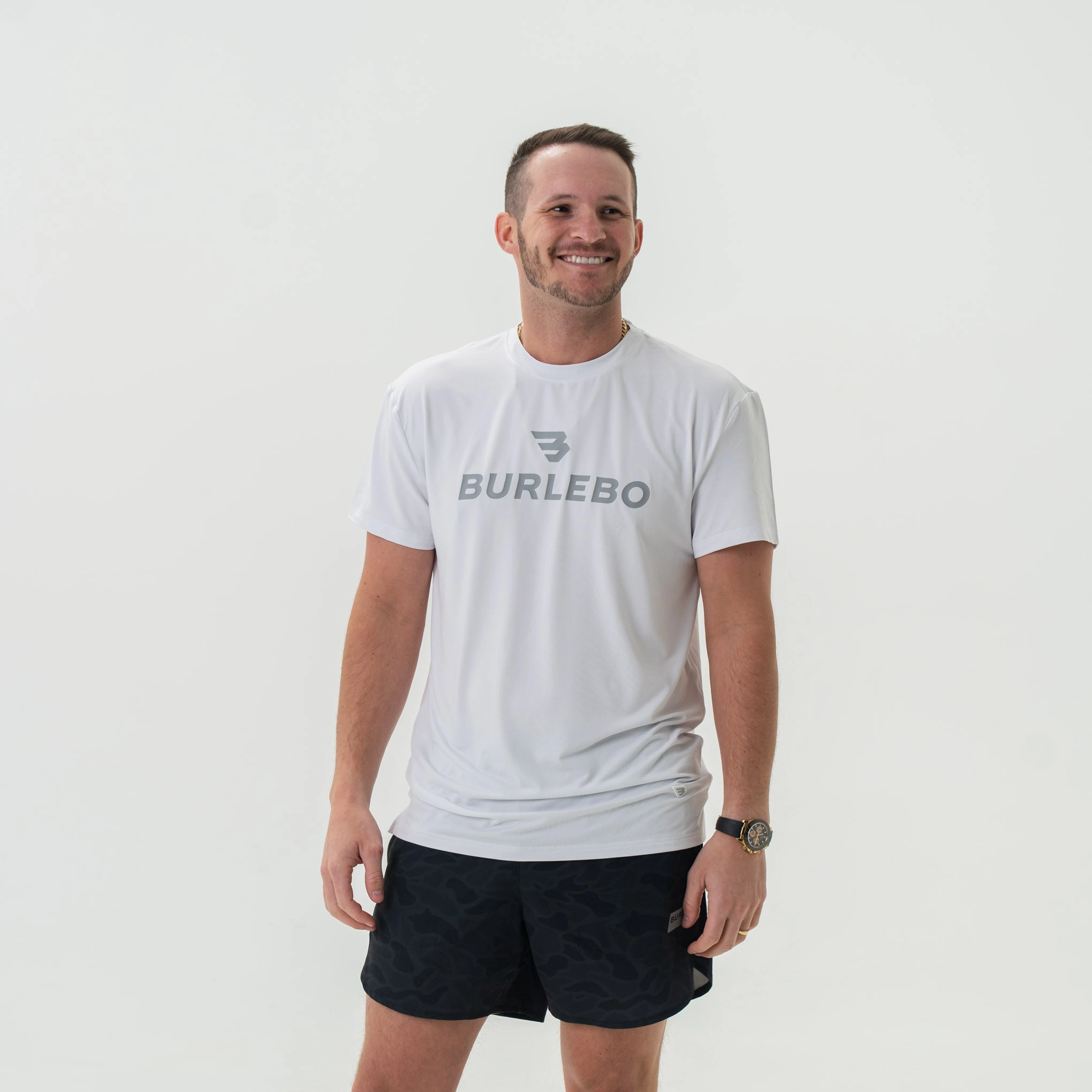 Go To Tee (2 Pack) - BURLEBO Classic White & BURLEBO Midnight Black