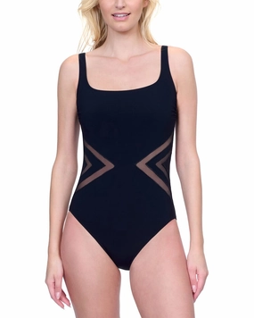 Gottex Square Neck One-Piece