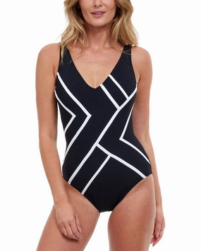 Gottex V Neck One-Piece