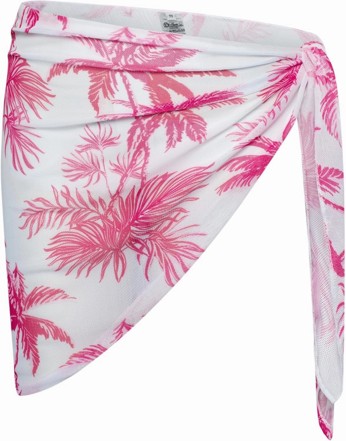 GRACE KARIN Girls Bathing Suit Adjustable Taniki Swimsuit Tie Front 4 Piece Bikini Set with Kimono Cover Up 6-14