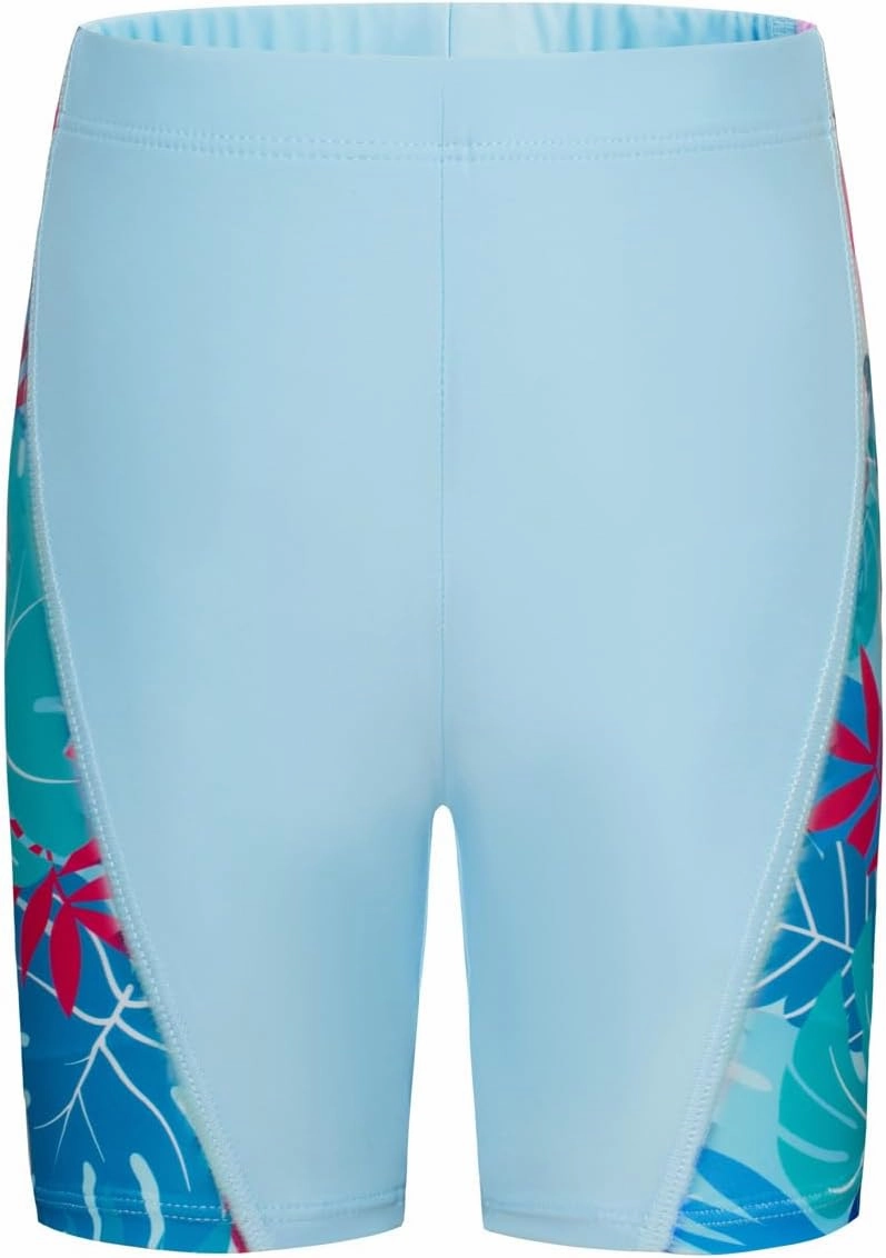 GRACE KARIN Girls Rash Guard Swimsuit Short Sleeve Two Piece Bathing Suit 6-12Y