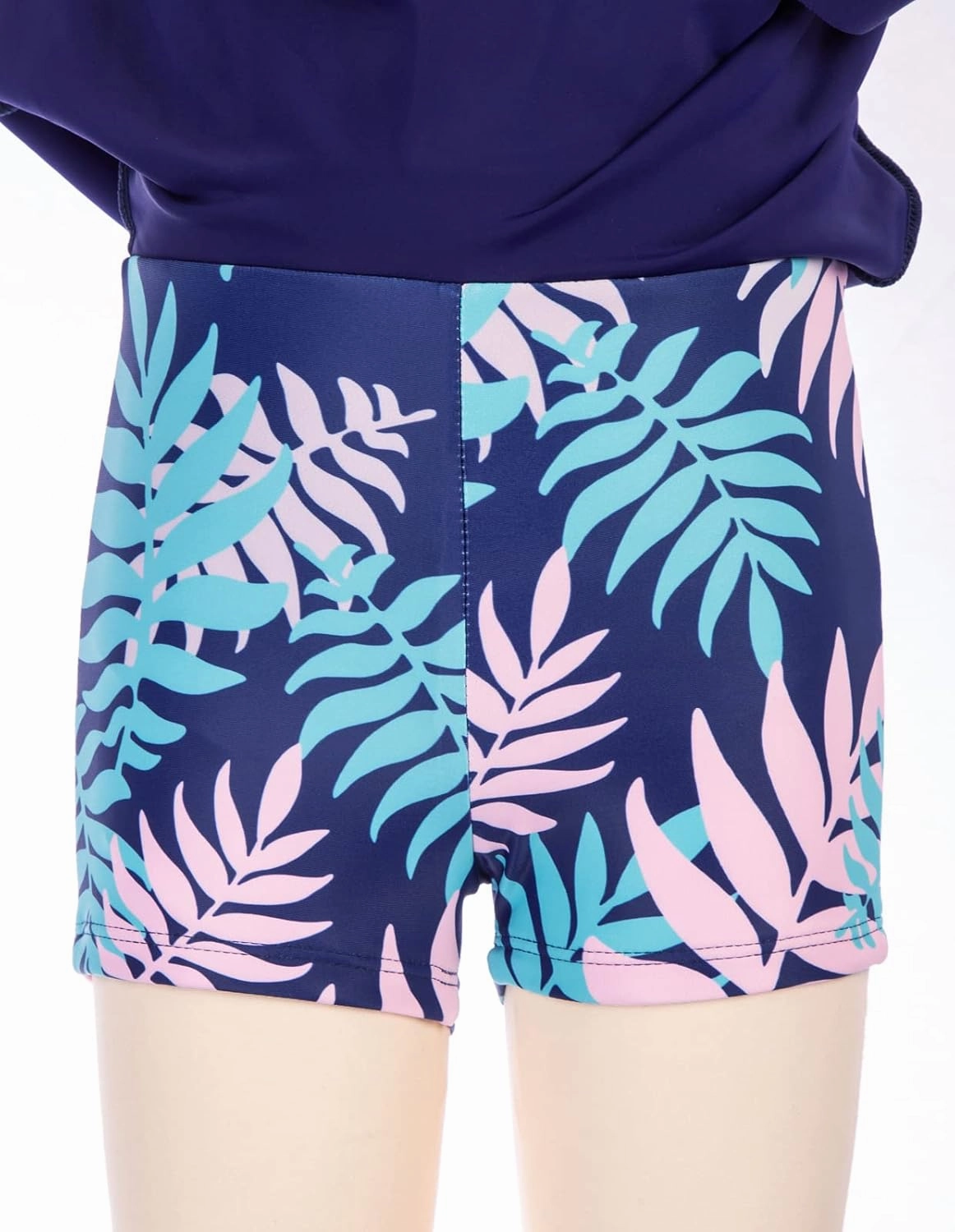 GRACE KARIN Girls Swimsuit Girls Long Sleeve Rash Guard 3-Pieces Bathing Suit 5-12Y